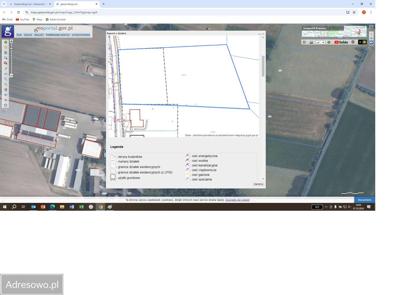 Działka budowlana Domasłów. Zdjęcie 2