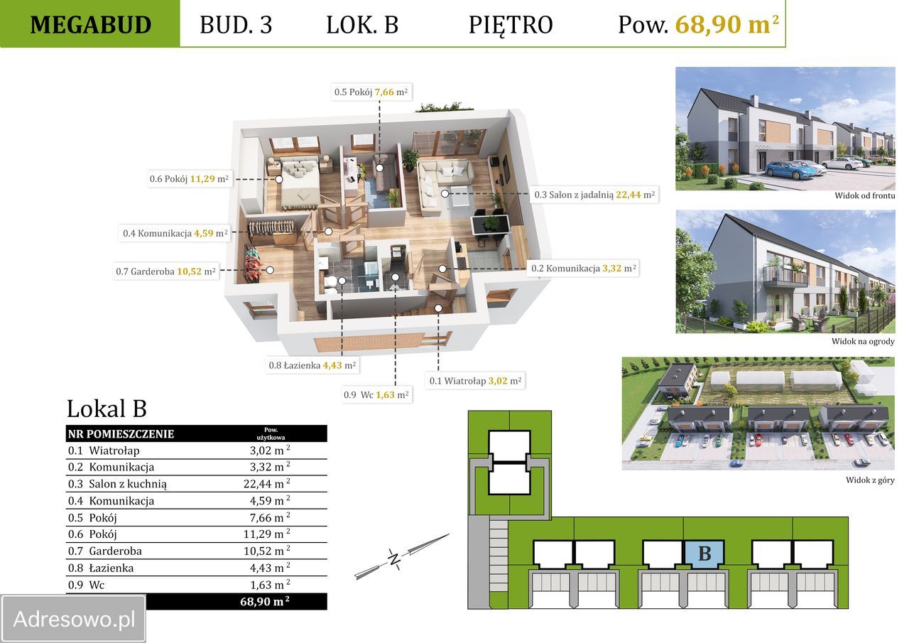 Mieszkanie 4-pokojowe Wrocław Psie Pole, ul. Mroźna. Zdjęcie 17