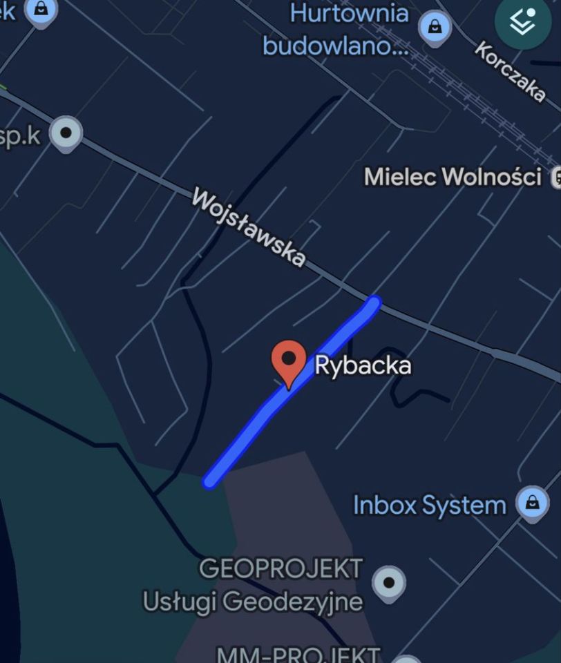 Działka budowlana Mielec, ul. Rybacka. Zdjęcie 1