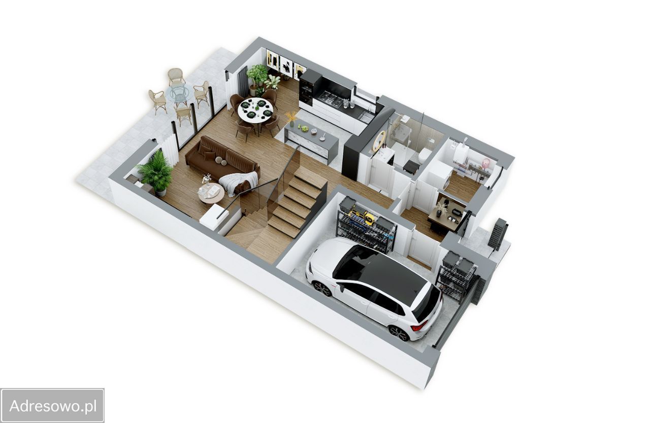 bliźniak, 5 pokoi Iława, ul. Lipowa. Zdjęcie 3