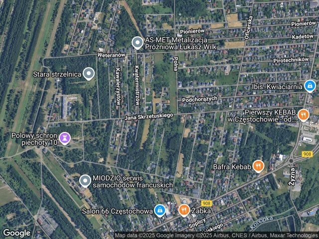 Działka budowlana Częstochowa Stradom, ul. Skrzetuskiego. Zdjęcie 1