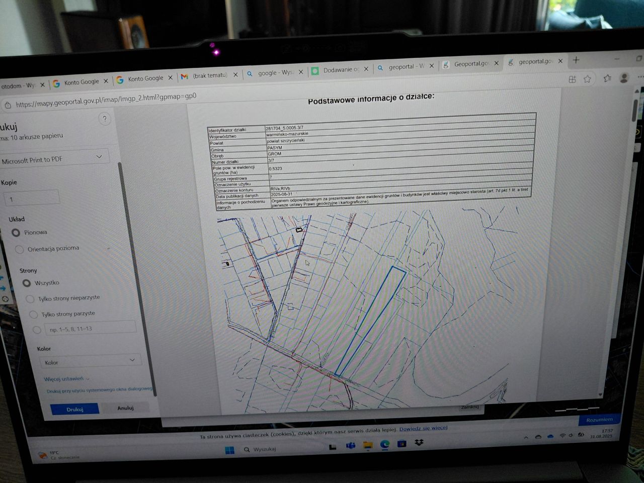 Działka rolna Leleszki. Zdjęcie 4