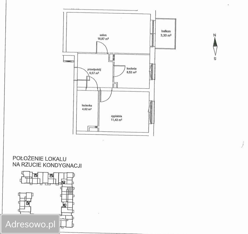 Mieszkanie 2-pokojowe Wrocław Fabryczna, ul. Graniczna. Zdjęcie 4