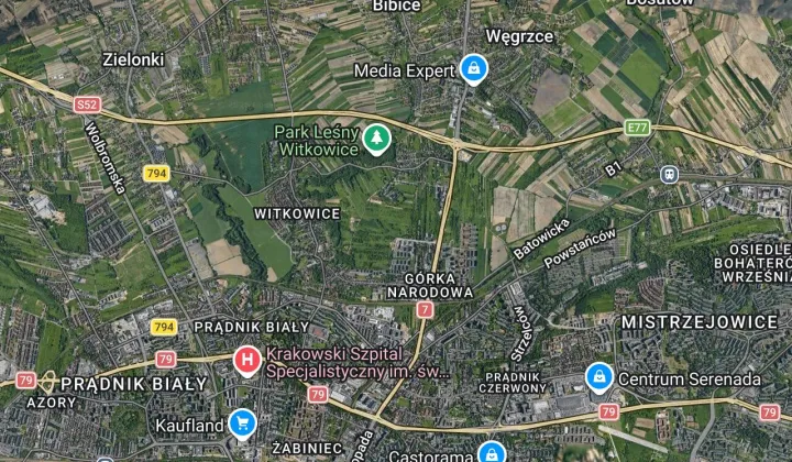 Mieszkanie 3-pokojowe Kraków Górka Narodowa, ul. Papierni Prądnickich