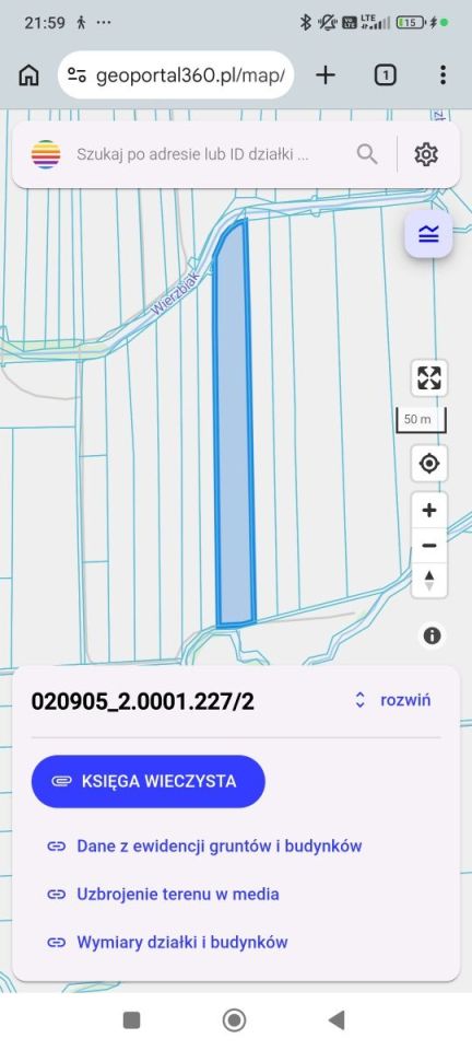 Działka rolna Bartoszów. Zdjęcie 3