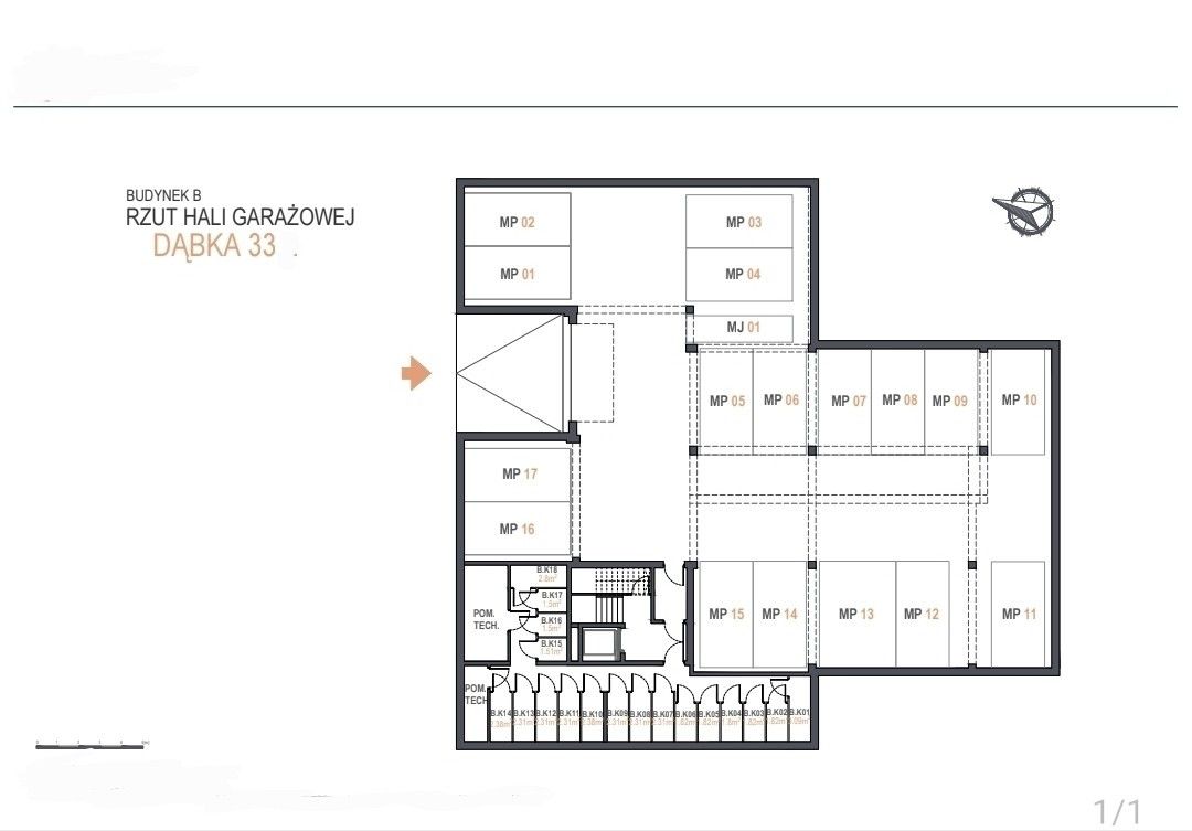 Mieszkanie 2-pokojowe Gdańsk, ul. Stanisława Dąbka. Zdjęcie 22