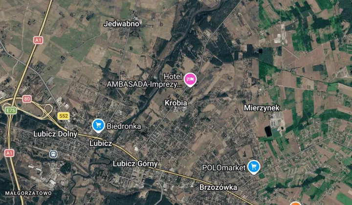 Działka budowlana Krobia