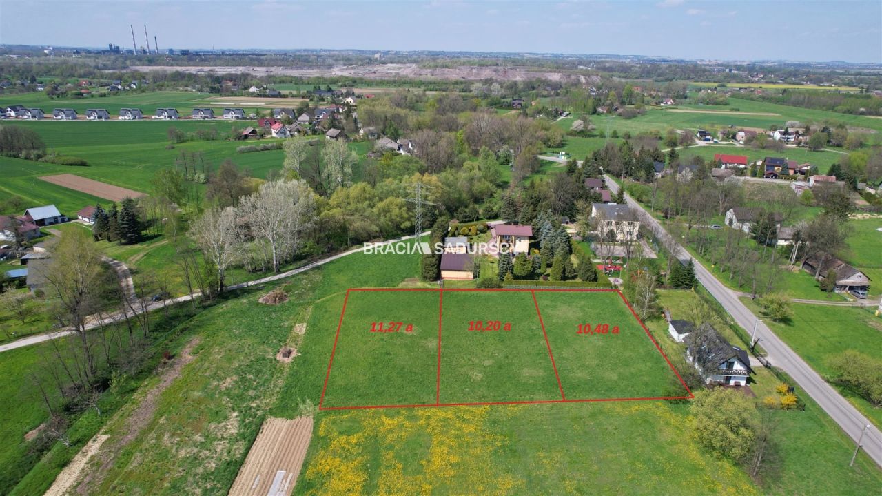 Działka budowlana Kraków Przylasek Rusiecki, ul. Truskawkowa