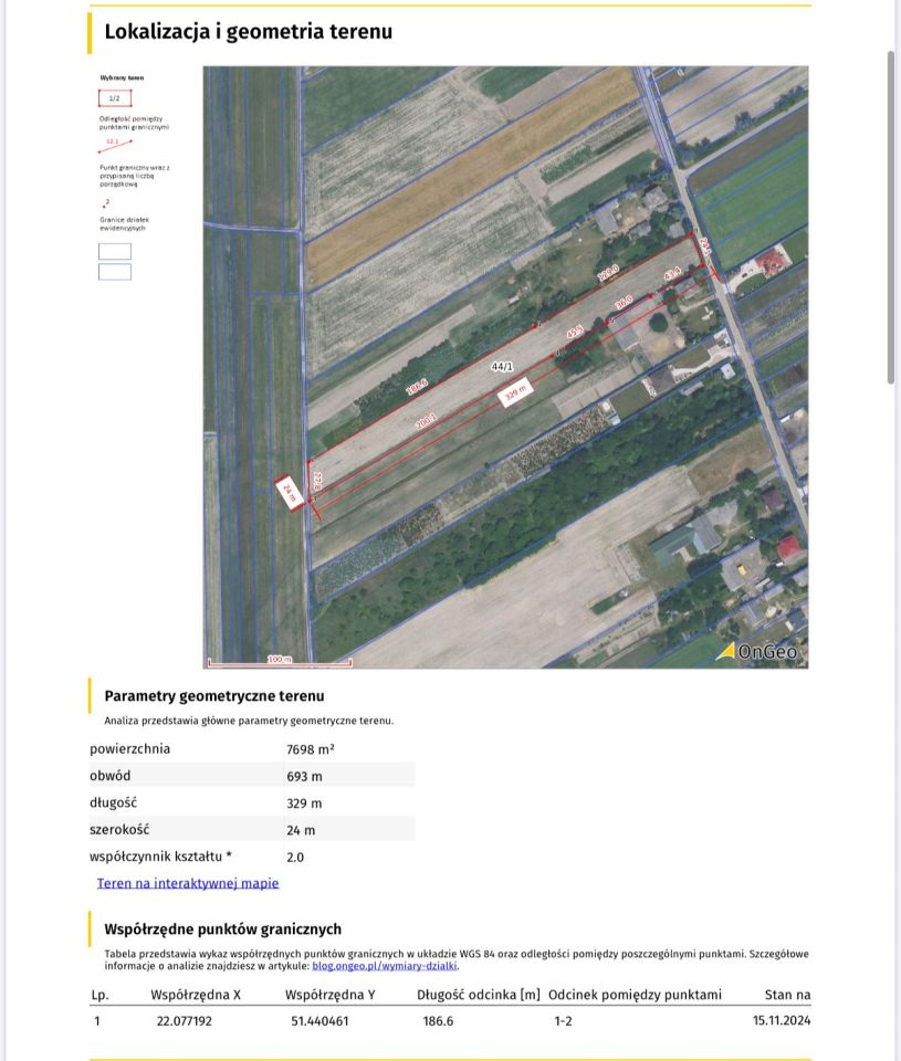 Działka budowlana Sielce