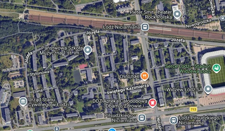 Mieszkanie 2-pokojowe Łódź Widzew, szpitalna