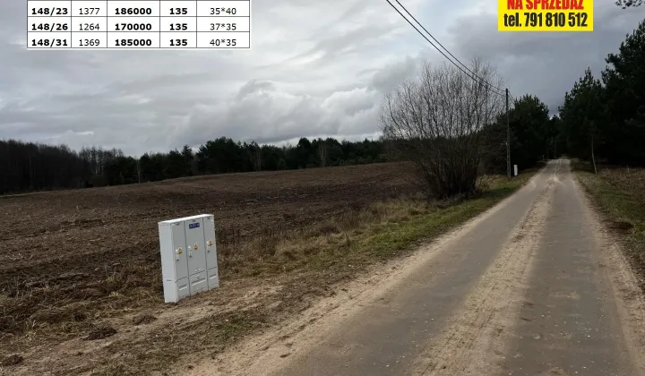 Działka budowlana Łubniki, kolonia