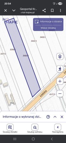 Działka budowlana Bratoszewice. Zdjęcie 1