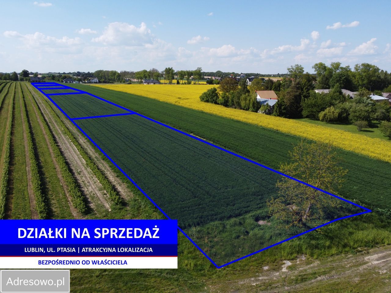 Działka budowlana Lublin Zemborzyce, ul. Ptasia. Zdjęcie 6