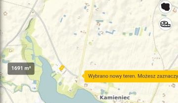 Działka rekreacyjna Kamieniec