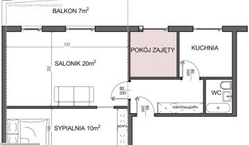 Pokój Wrocław Krzyki, ul. Szybka