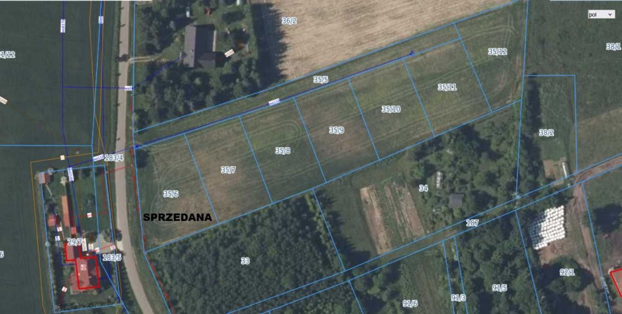 Działka budowlana Sulimy. Zdjęcie 2