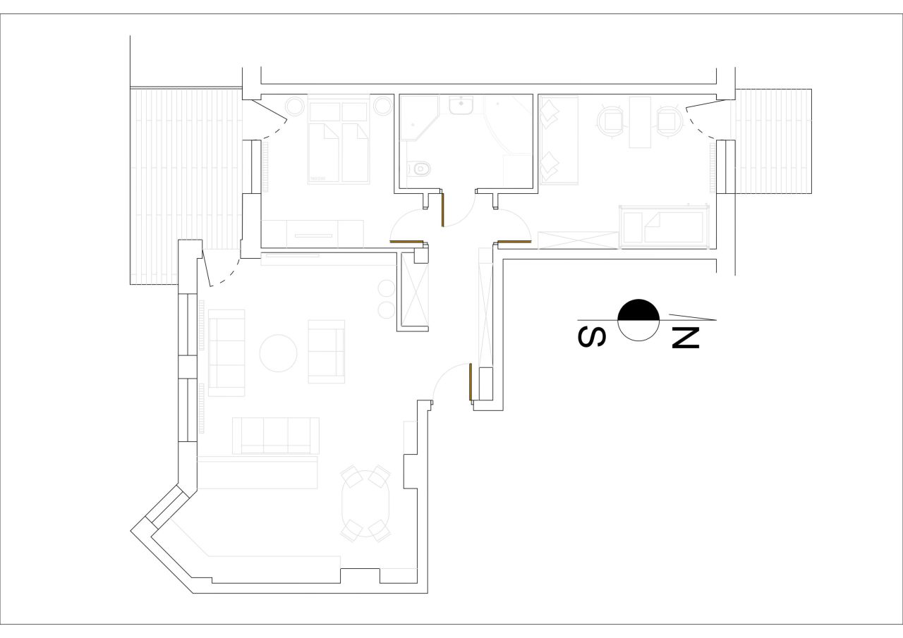 Mieszkanie 3-pokojowe Gdańsk Jelitkowo, ul. Wypoczynkowa. Zdjęcie 12