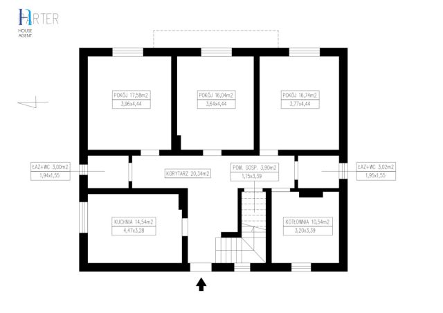 dom wolnostojący, 7 pokoi Łazin. Zdjęcie 17