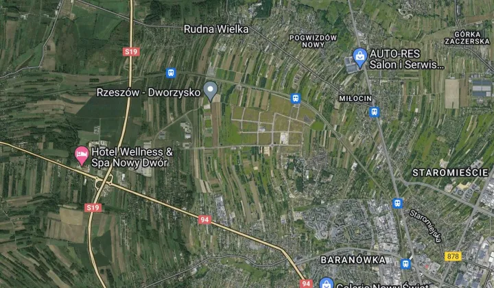 Działka inwestycyjna Rzeszów Dworzysko, ul. Technologiczna