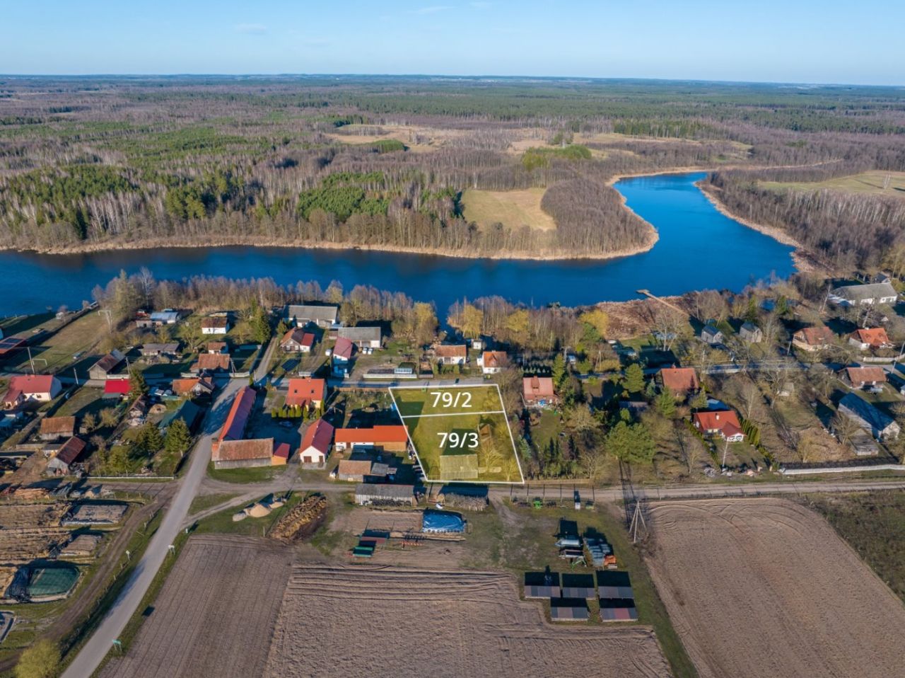 Działka budowlana Pogobie Tylne. Zdjęcie 2