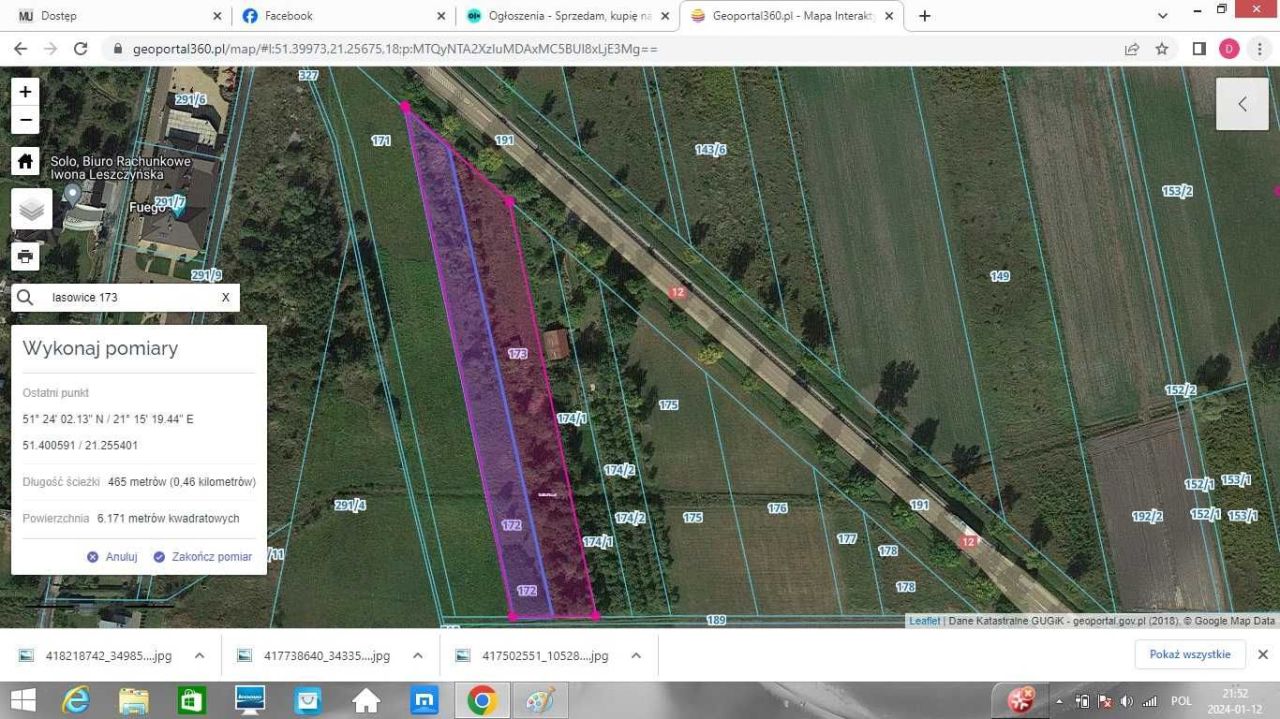 Działka inwestycyjna Lasowice. Zdjęcie 2