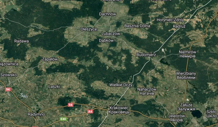 Działka rolna Łukawiec