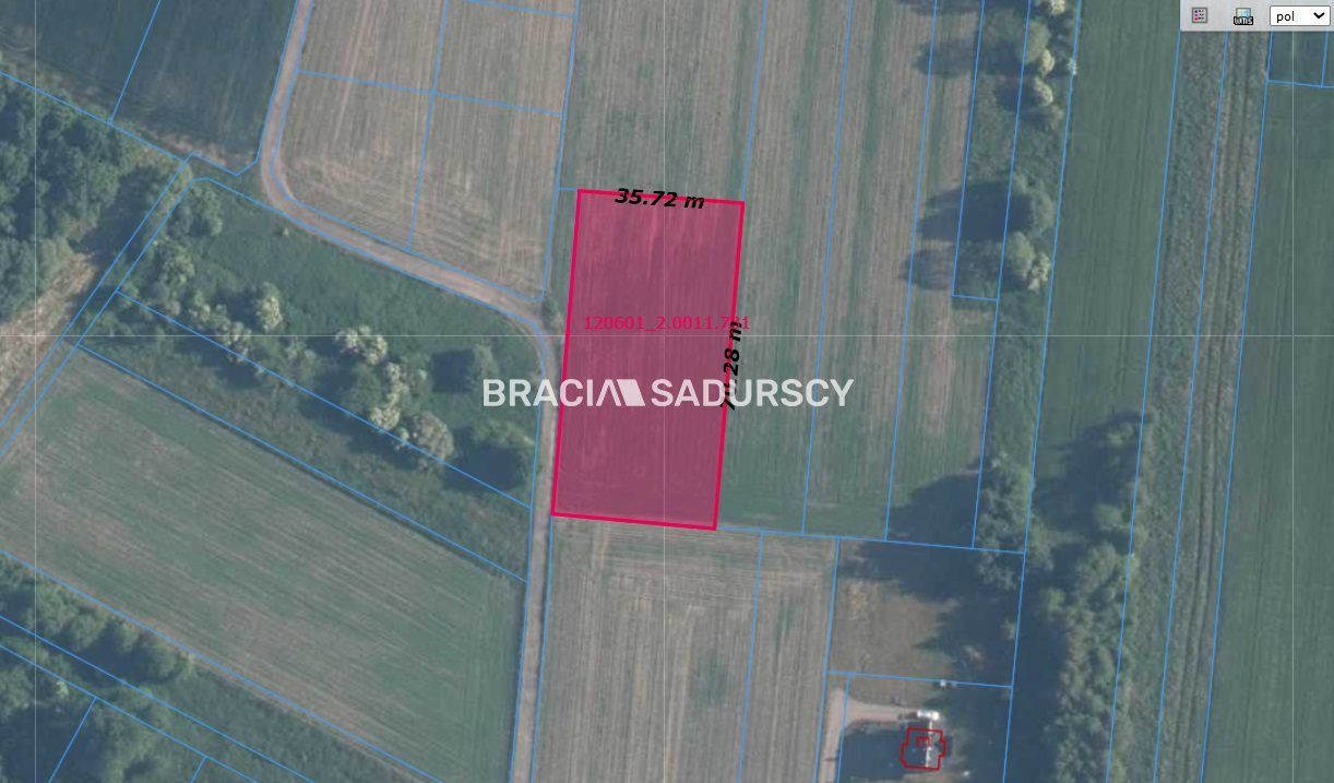 Działka budowlana Wołowice. Zdjęcie 4