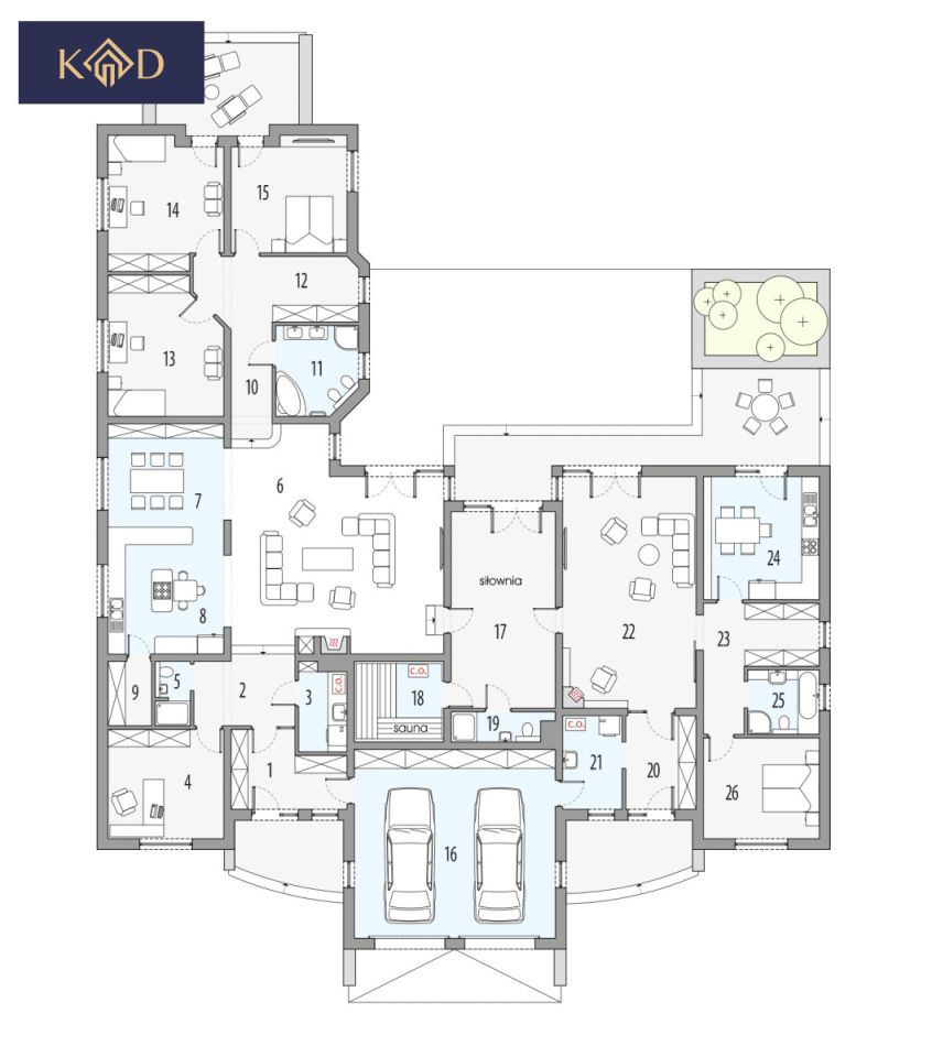 dom wolnostojący, 7 pokoi Jastrzębsko Stare. Zdjęcie 22