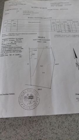 Działka budowlana Maróz. Zdjęcie 4