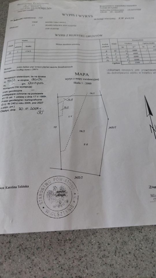 Działka budowlana Maróz. Zdjęcie 4