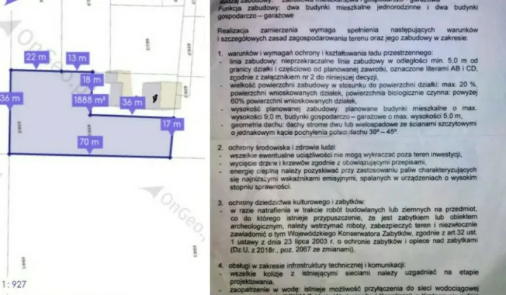 Działka budowlana Lutogniew, ul. Polna