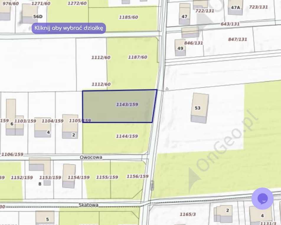 Działka budowlana Żernica, ul. Olchowa. Zdjęcie 3