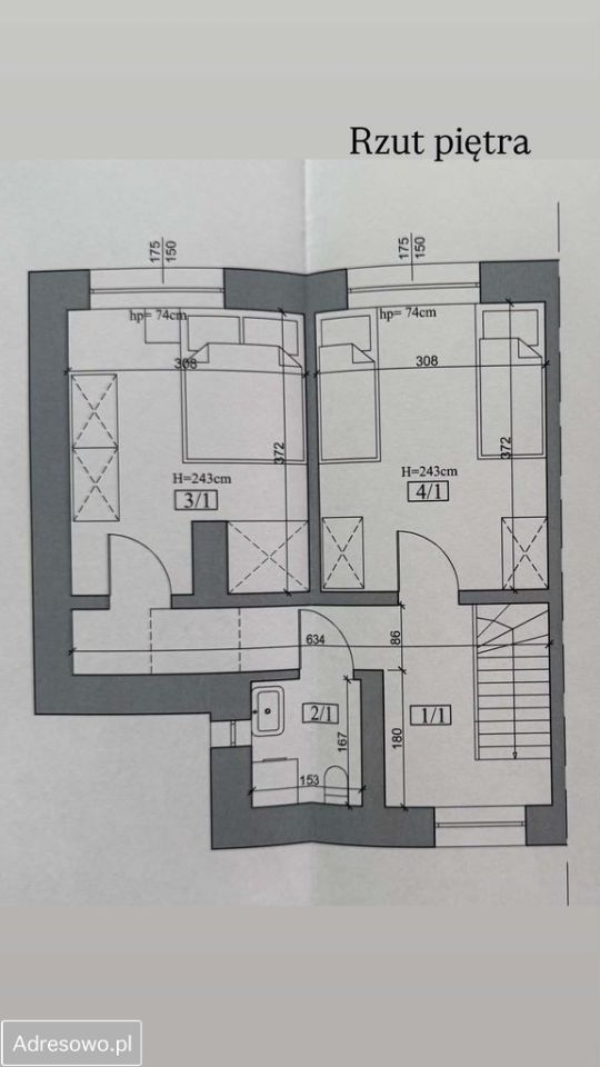 Mieszkanie 3-pokojowe Słupsk, ul. Gdyńska. Zdjęcie 20