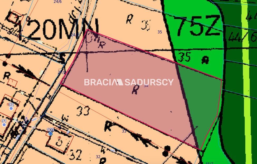 Działka budowlana Wieliczka. Zdjęcie 3