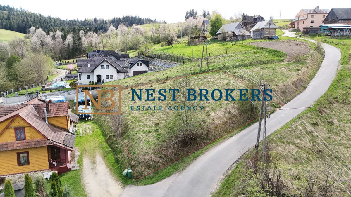 Działka inwestycyjna Rabka-Zdrój, ul. Poniatowskiego. Zdjęcie 3