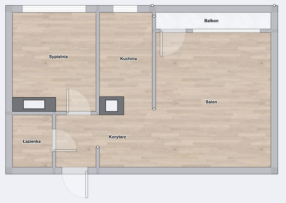 Mieszkanie 2-pokojowe Sosnowiec Pogoń, ul. gen. Józefa Hallera. Zdjęcie 9