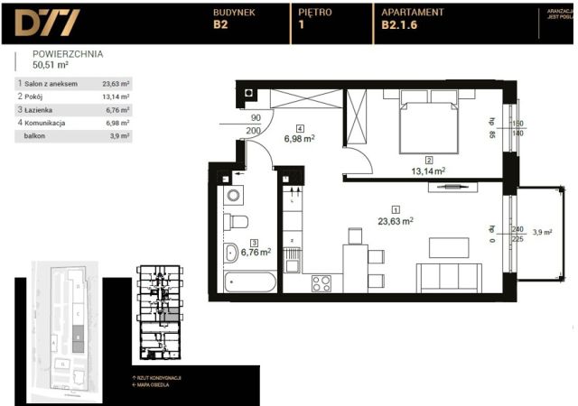 Mieszkanie 2-pokojowe Łódź, ul. Drewnowska. Zdjęcie 13