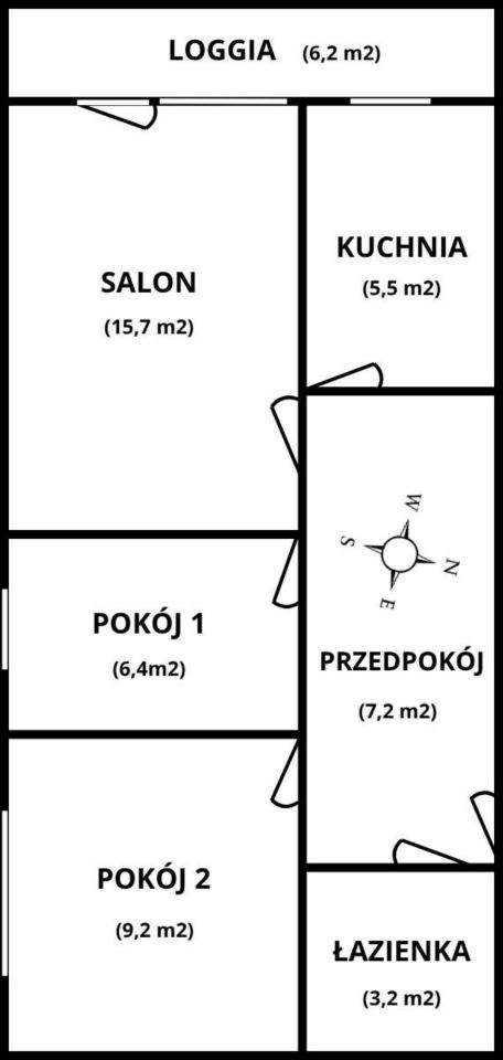Mieszkanie 3-pokojowe Kraków Bronowice, ul. Altanowa. Zdjęcie 5