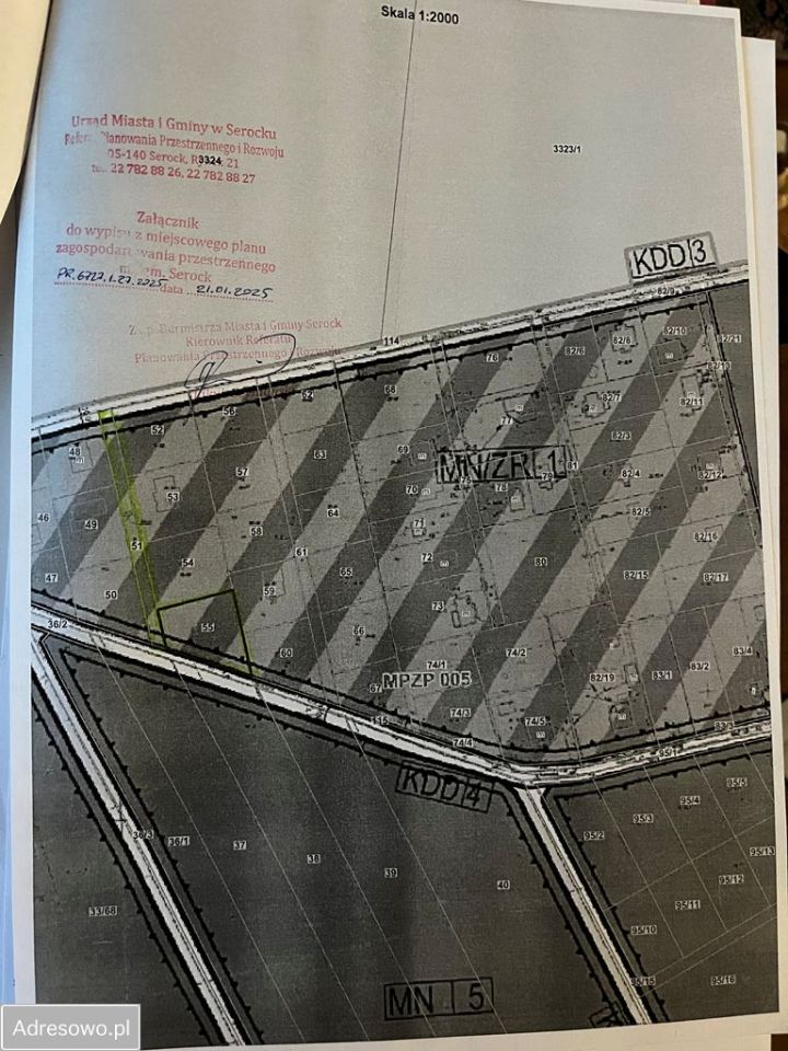 Działka budowlana Serock, ul. Dłużewskich. Zdjęcie 2