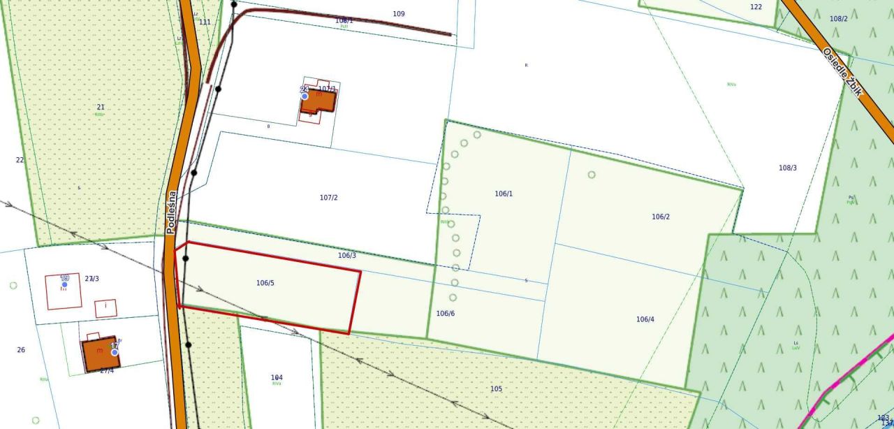 Działka rolno-budowlana Krzeszowice Żbik. Zdjęcie 4