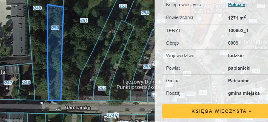 Działka budowlana Pabianice Stare Miasto, ul. Garncarska. Zdjęcie 3
