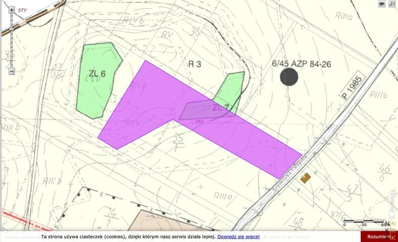 Działka rolna Przezdrowice. Zdjęcie 3