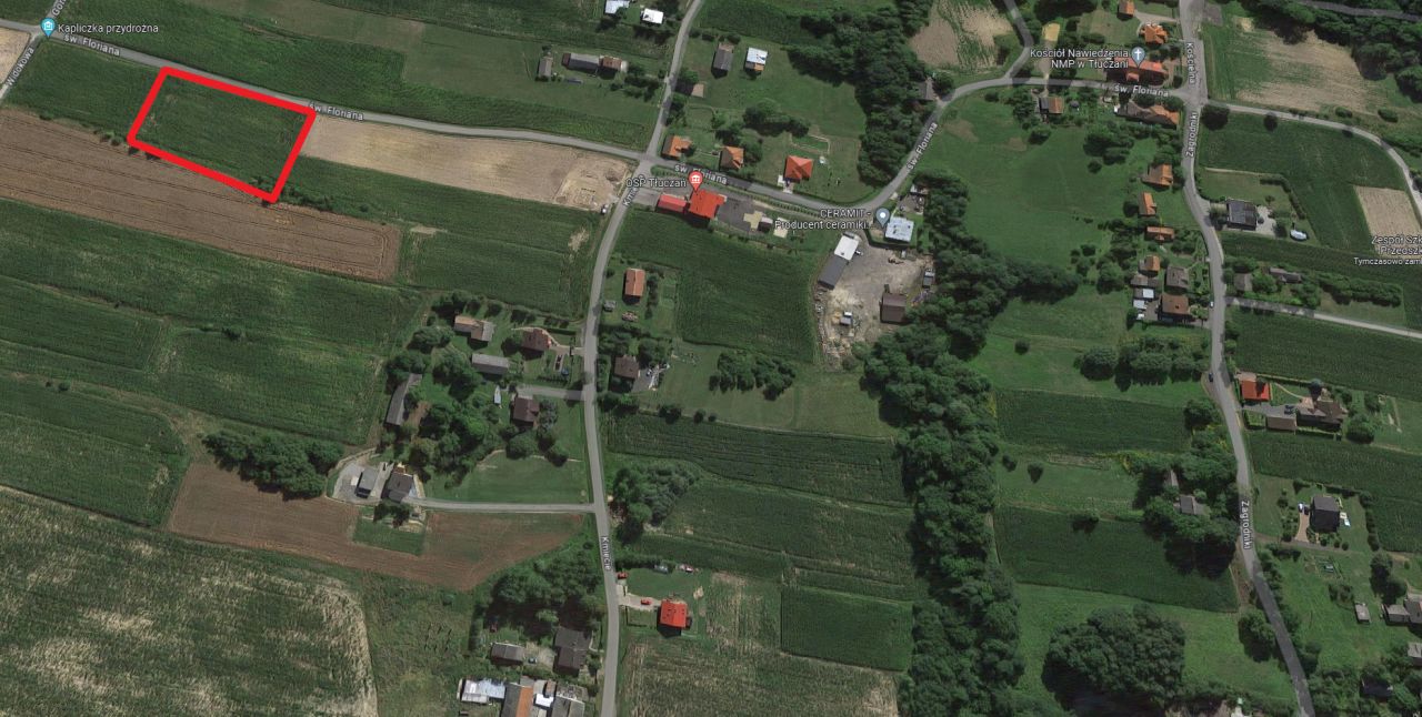 Działka rolna Tłuczań Kmiecie, ul. św. Floriana. Zdjęcie 3
