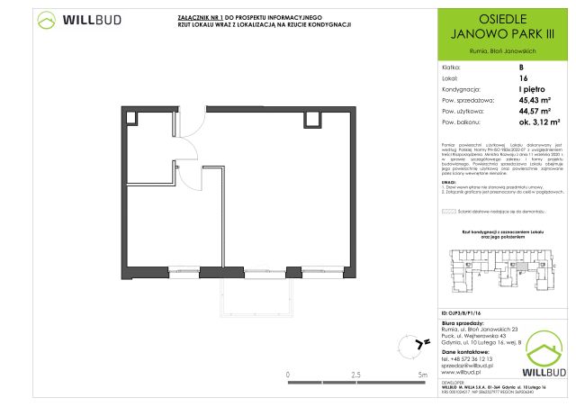 Mieszkanie 2-pokojowe Rumia Janowo, ul. Błoń Janowskich. Zdjęcie 10