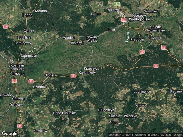 Działka rolno-budowlana Krzeszyce. Zdjęcie 1