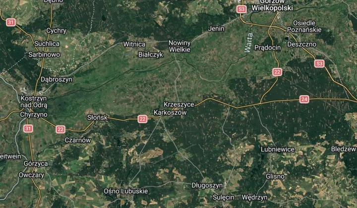 Działka rolno-budowlana Krzeszyce