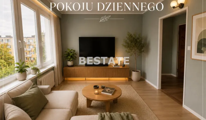 Mieszkanie 2-pokojowe Pabianice Bugaj, ul. gen. Stefana "Grota" Roweckiego