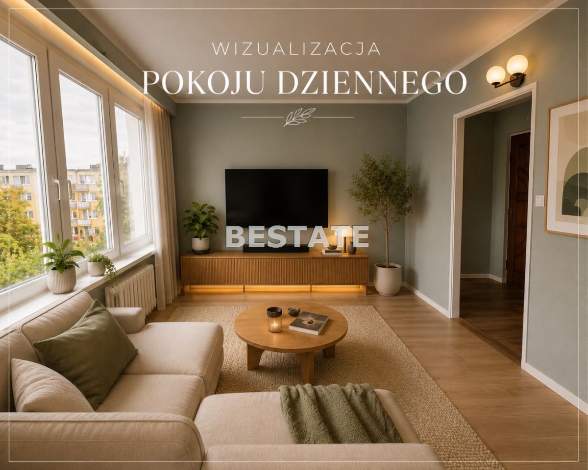 Pabianice Bugaj, ul. gen. Stefana "Grota" Roweckiego Mieszkanie - 2 pokoje - 32 m² - 4 piętro