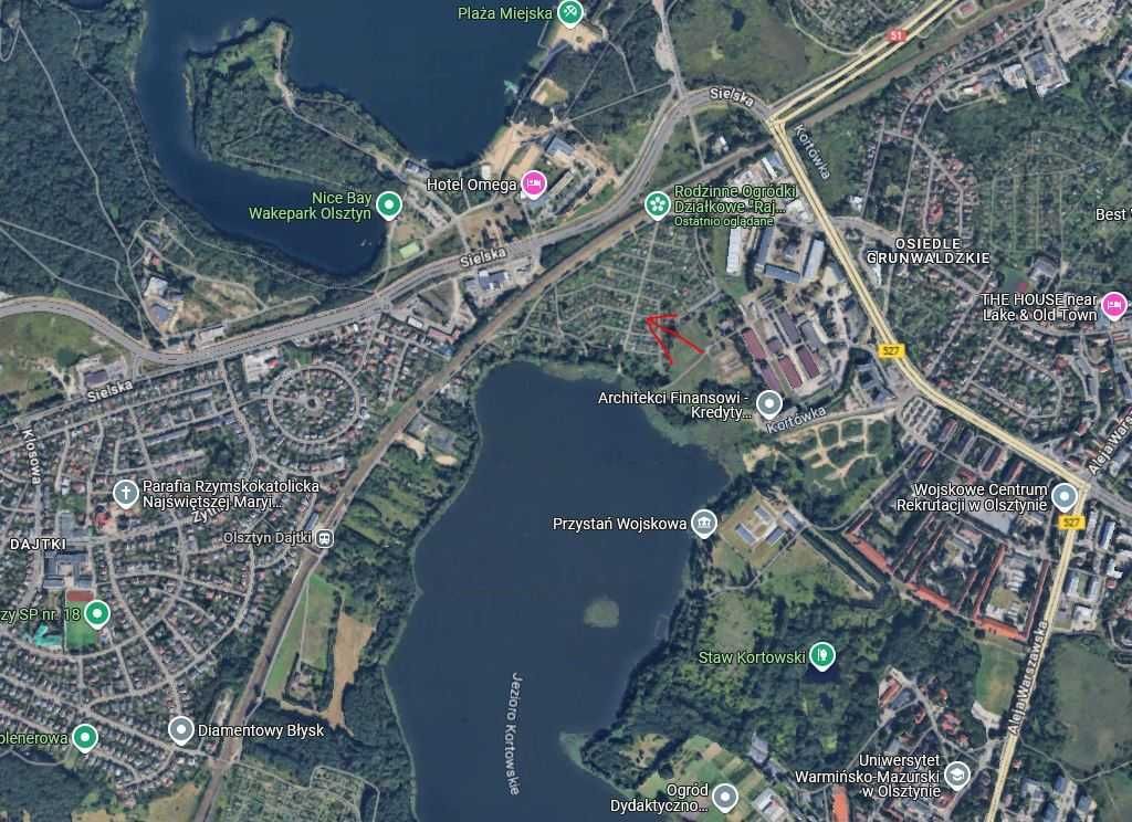 Działka rod Olsztyn, ul. Kazimierza Jagiellończyka. Zdjęcie 6