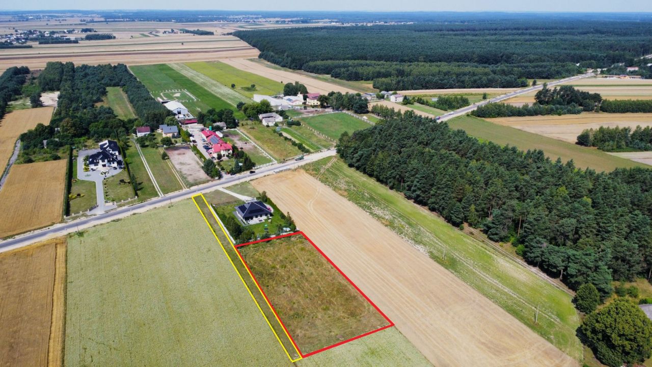 Działka budowlana Popów